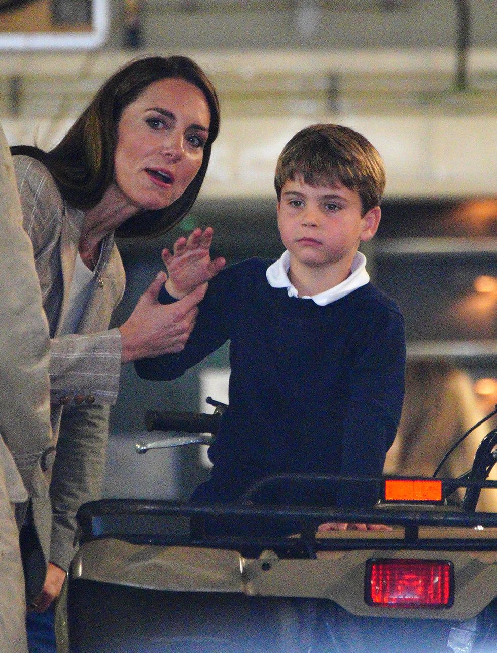 Kate Middleton and Prince Louis
