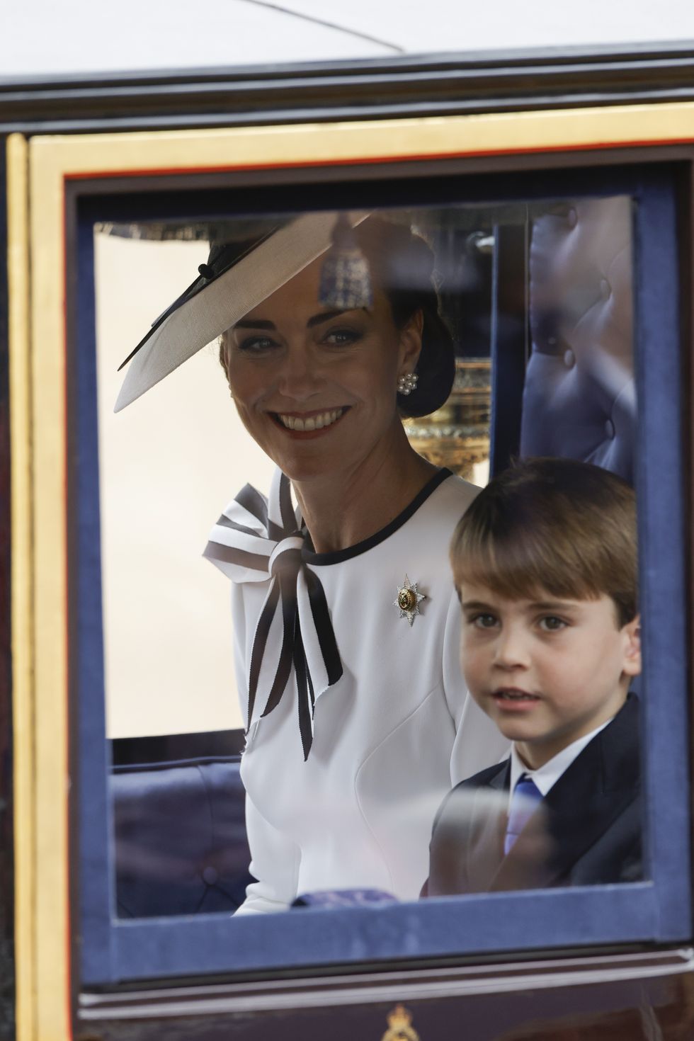 Kate Middleton and Prince Louis