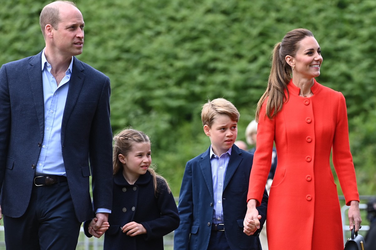 Kate Middleton and Prince William, Prince George and Princess Charlotte