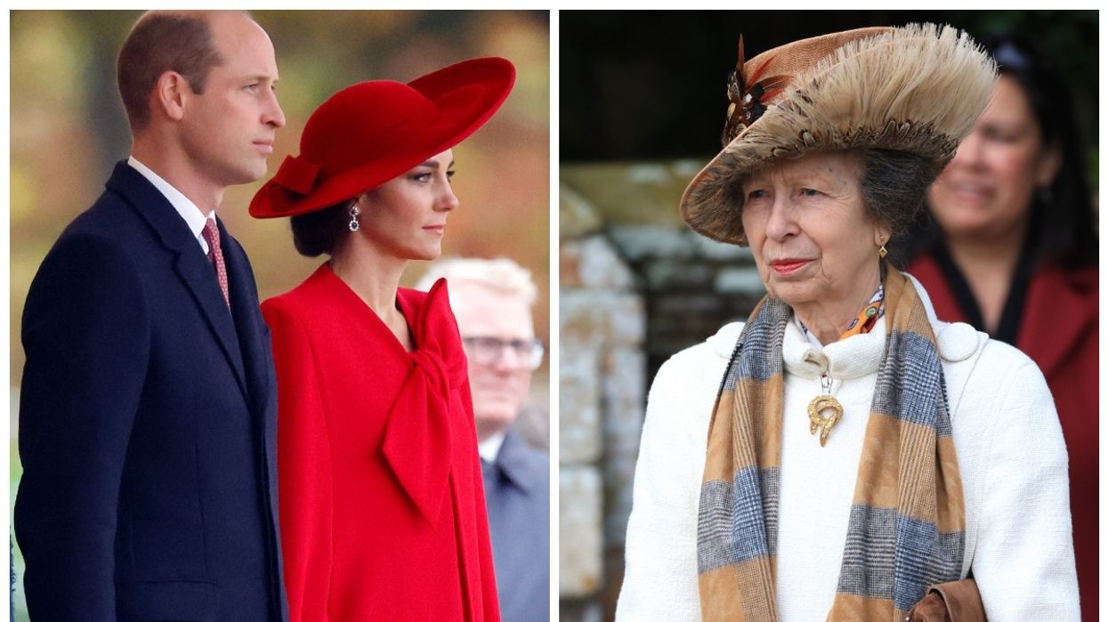 Kate Middleton and Princess Anne