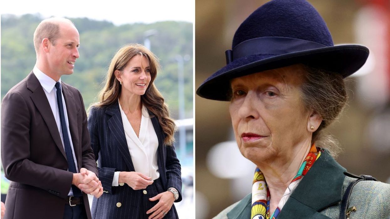 Kate Middleton and Princess Anne