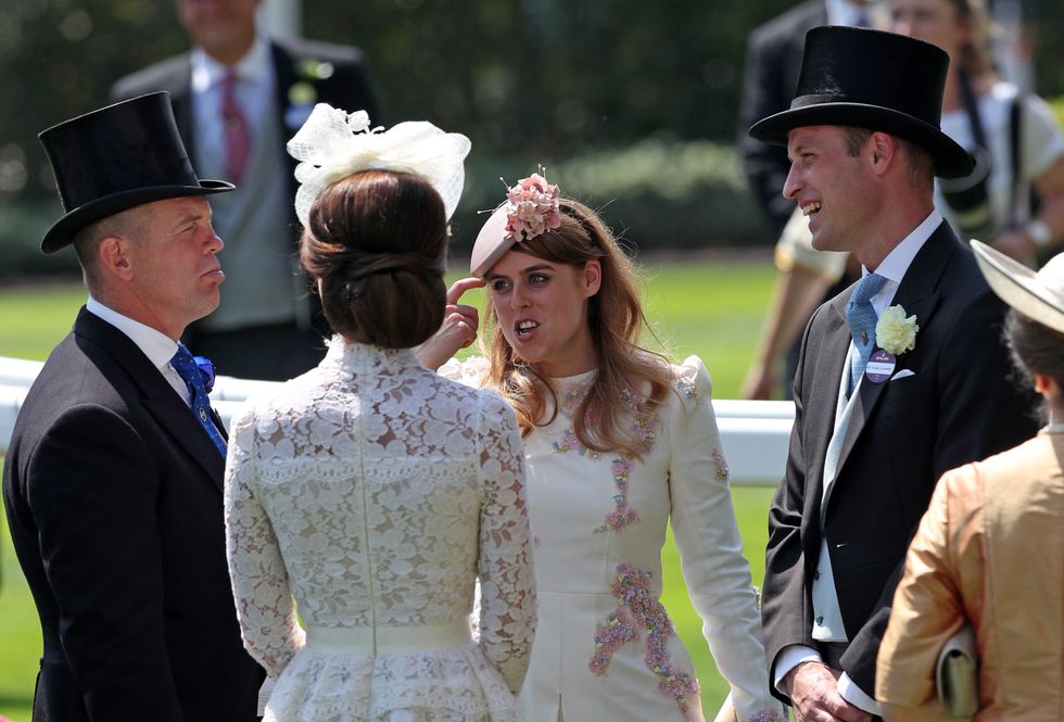 Kate Middleton and Princess Beatrice