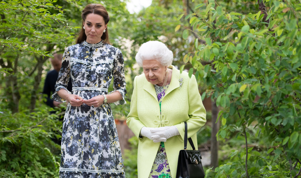 Kate Middleton and \u200bQueen Elizabeth II