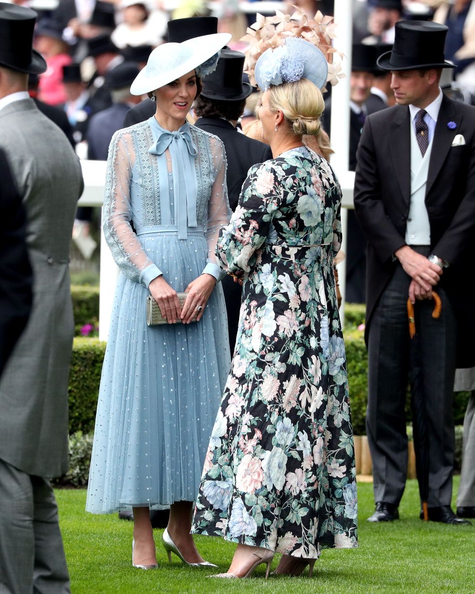 Kate Middleton and Zara Tindall