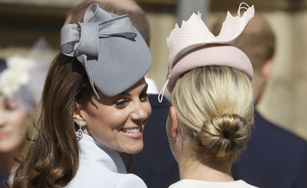 Kate Middleton and Zara Tindall