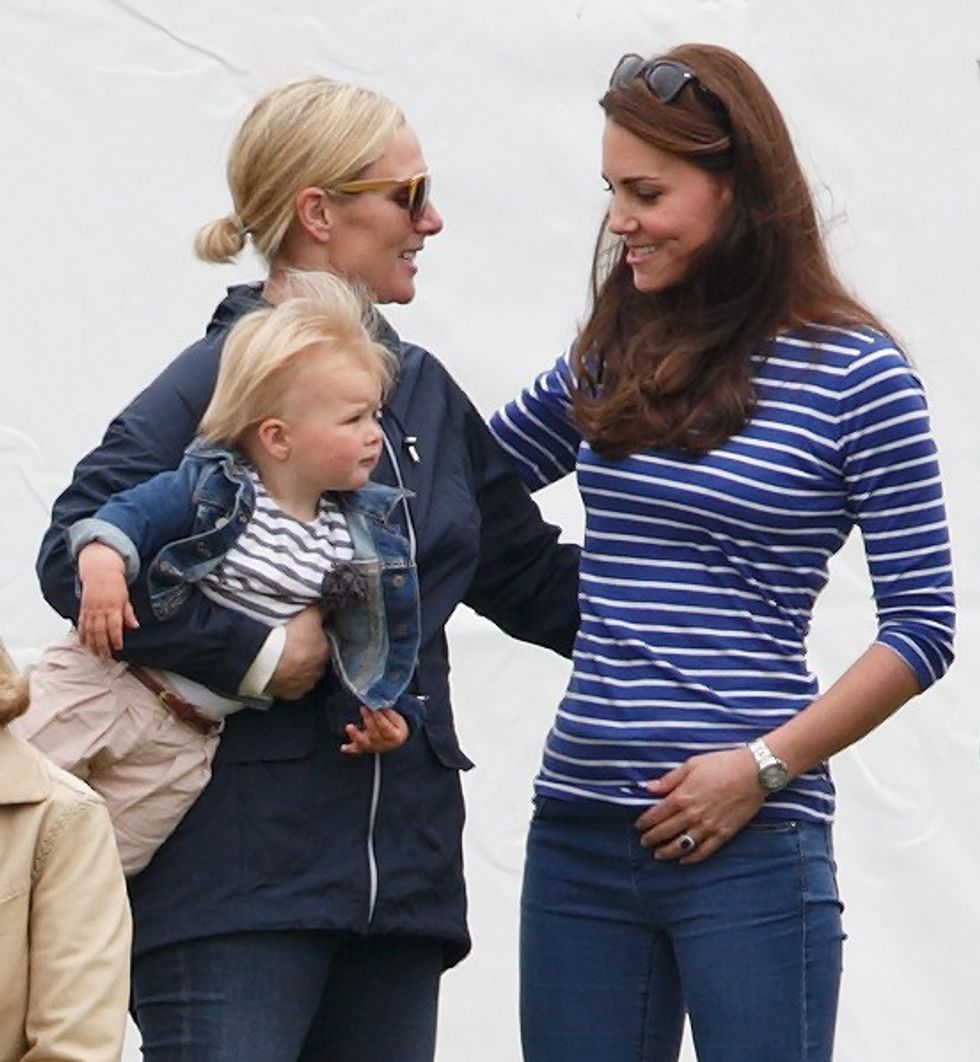 Kate Middleton and Zara Tindall