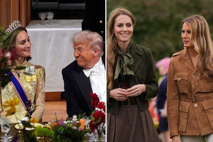 Kate Middleton, Donald Trump and Melania Trump