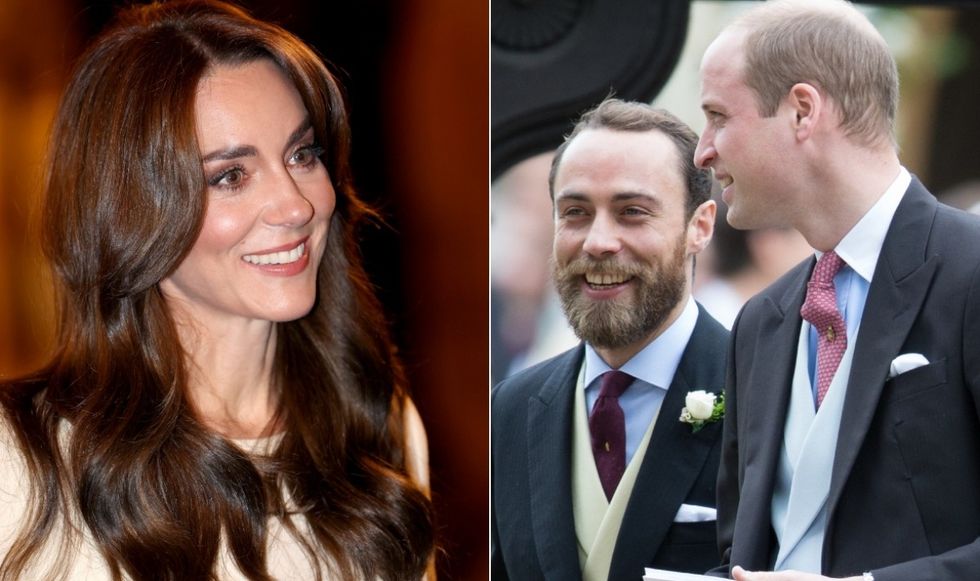 Kate Middleton, James Middleton, Prince William