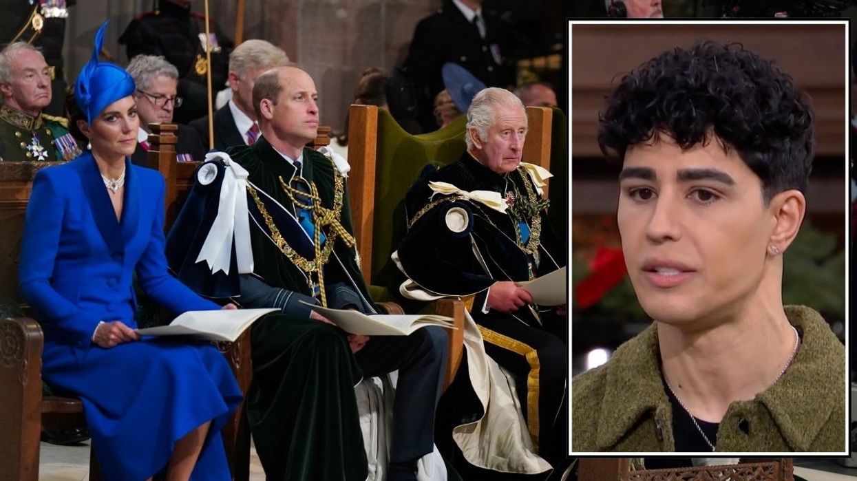 Kate Middleton, King Charles and Omid Scobie