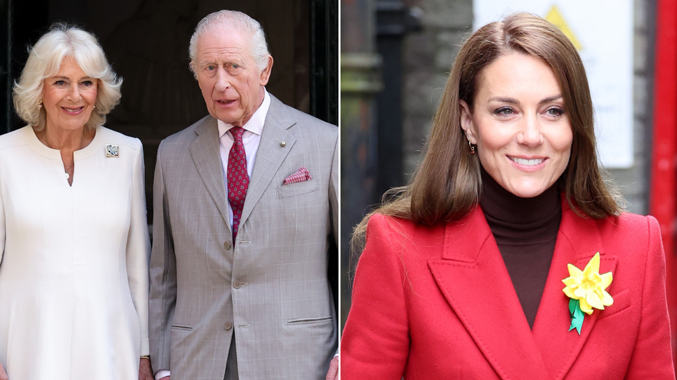 Kate Middleton, King Charles and Queen Camilla