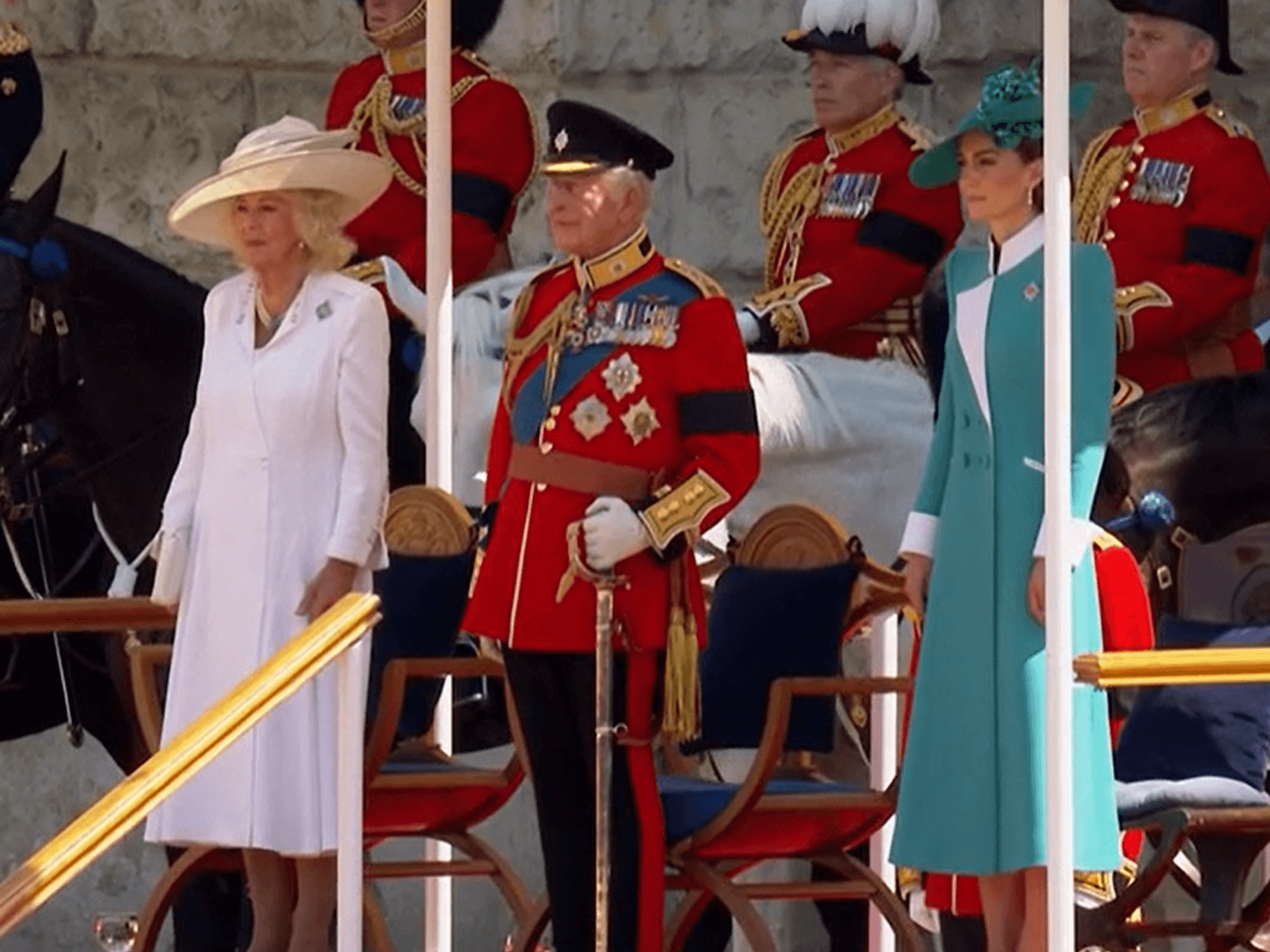 Kate Middleton, King Charles, Queen Camilla