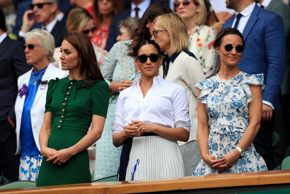 Kate Middleton, Meghan Markle and Pippa Middleton