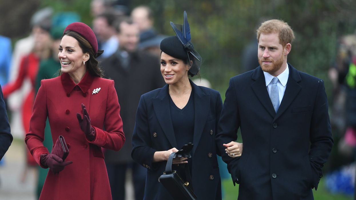 Kate Middleton, Meghan Markle and Prince Harry