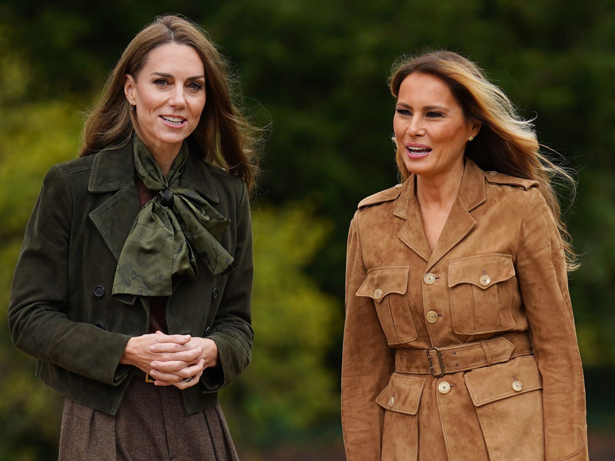 Kate Middleton, Melania Trump
