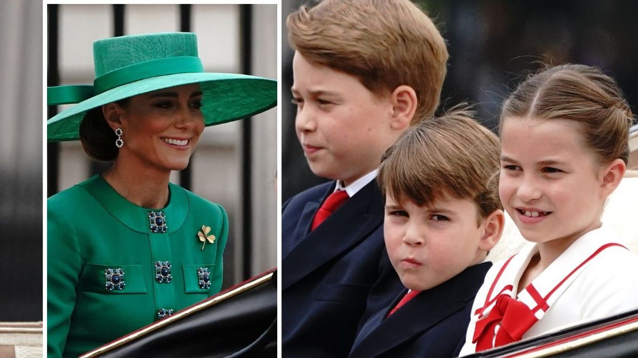 Kate Middleton, Prince George, Prince Louis and Princess Charlotte