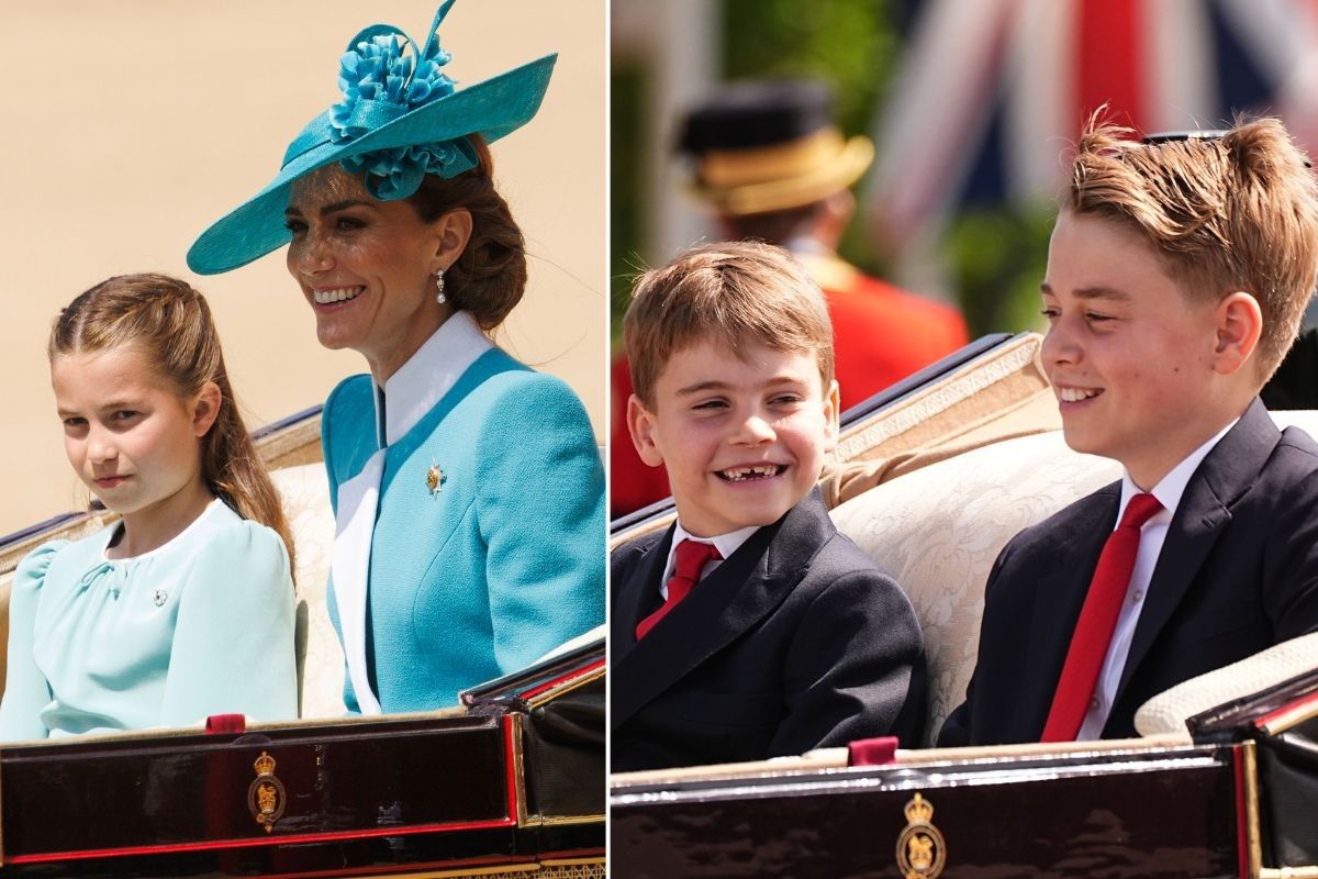 Kate Middleton, Prince George, Princess Charlotte, Prince Louis