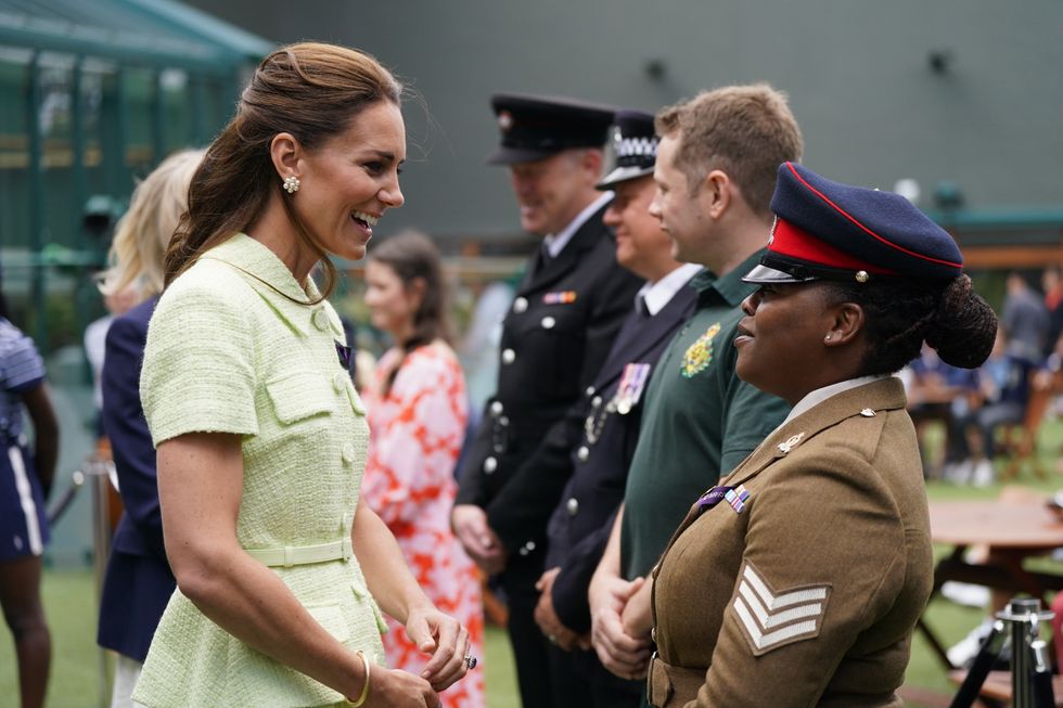 Kate Middleton Prince Louis cheeky