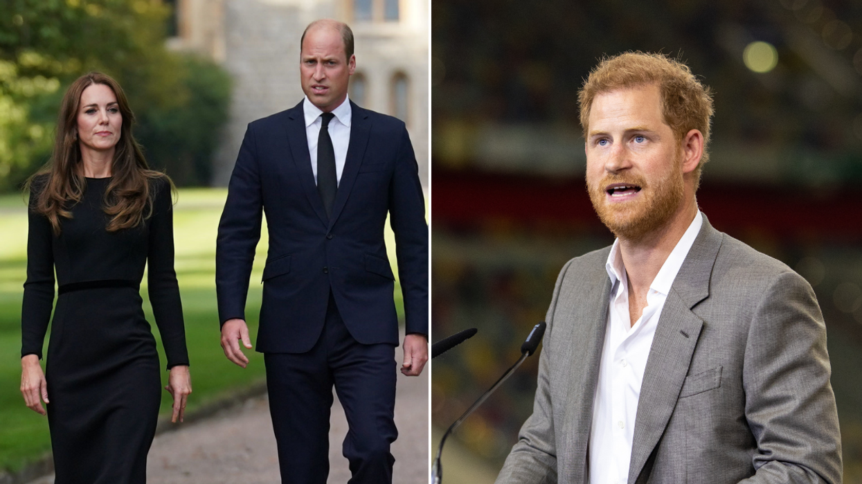 Kate Middleton, Prince William and Prince Harry