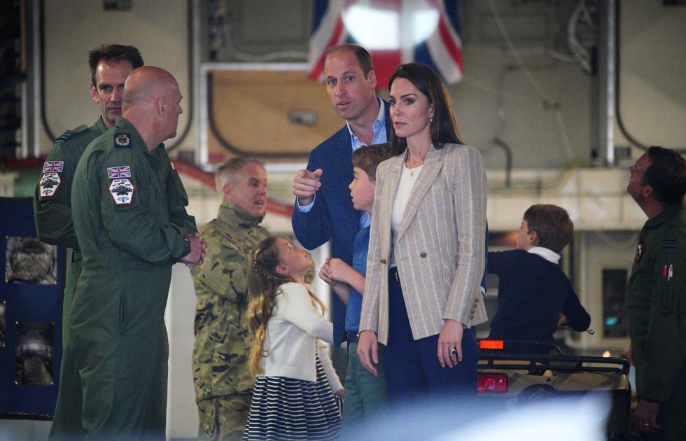 Kate Middleton, Prince William, Prince George and Princess Charlotte