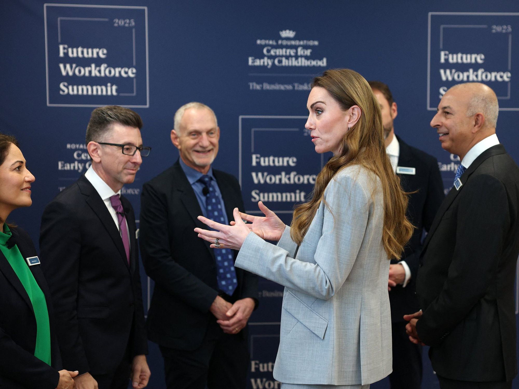 Kate Middleton, Professor Robert Waldinger, Professor Marc Brackett