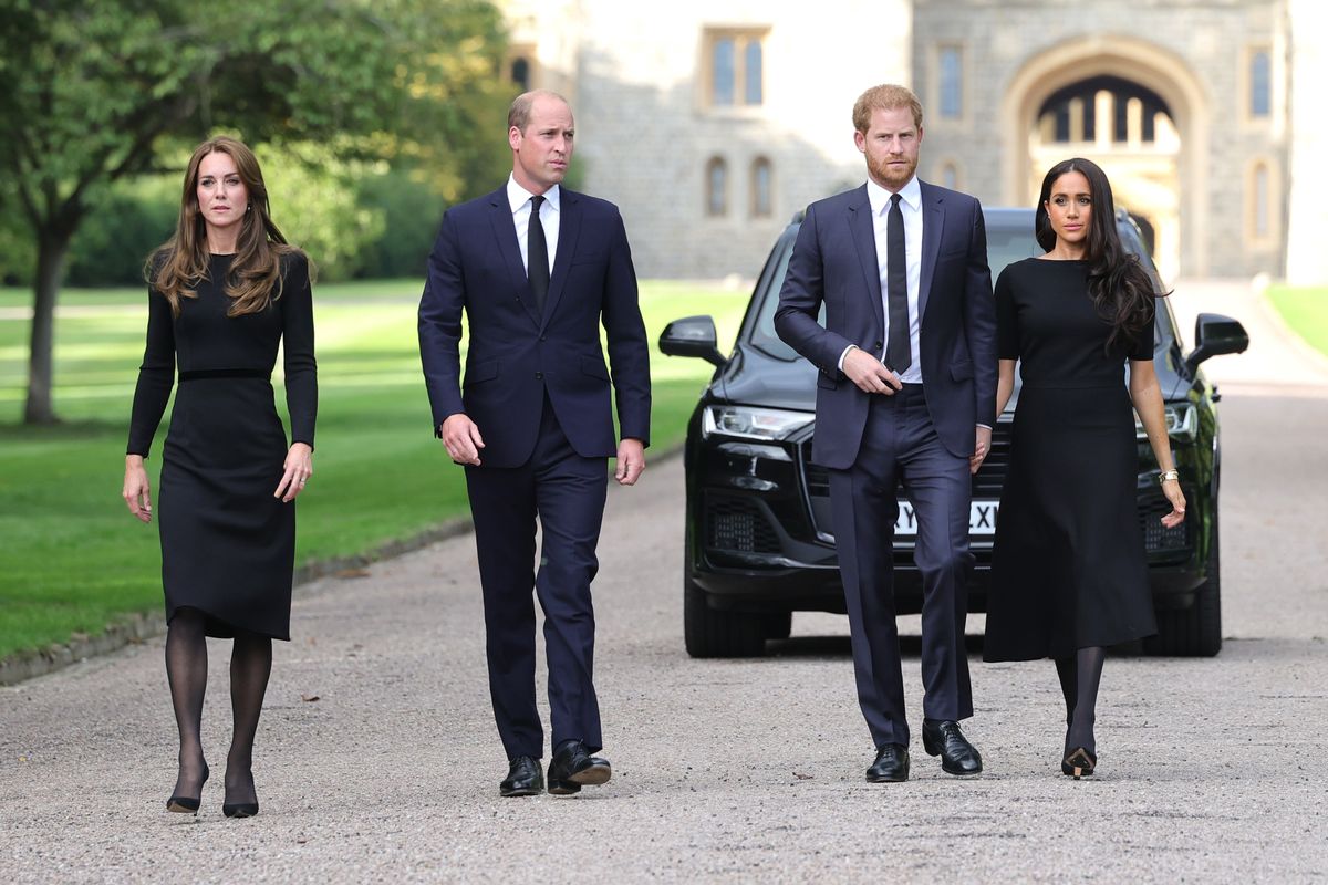 Kate, Will, Harry and Meghan