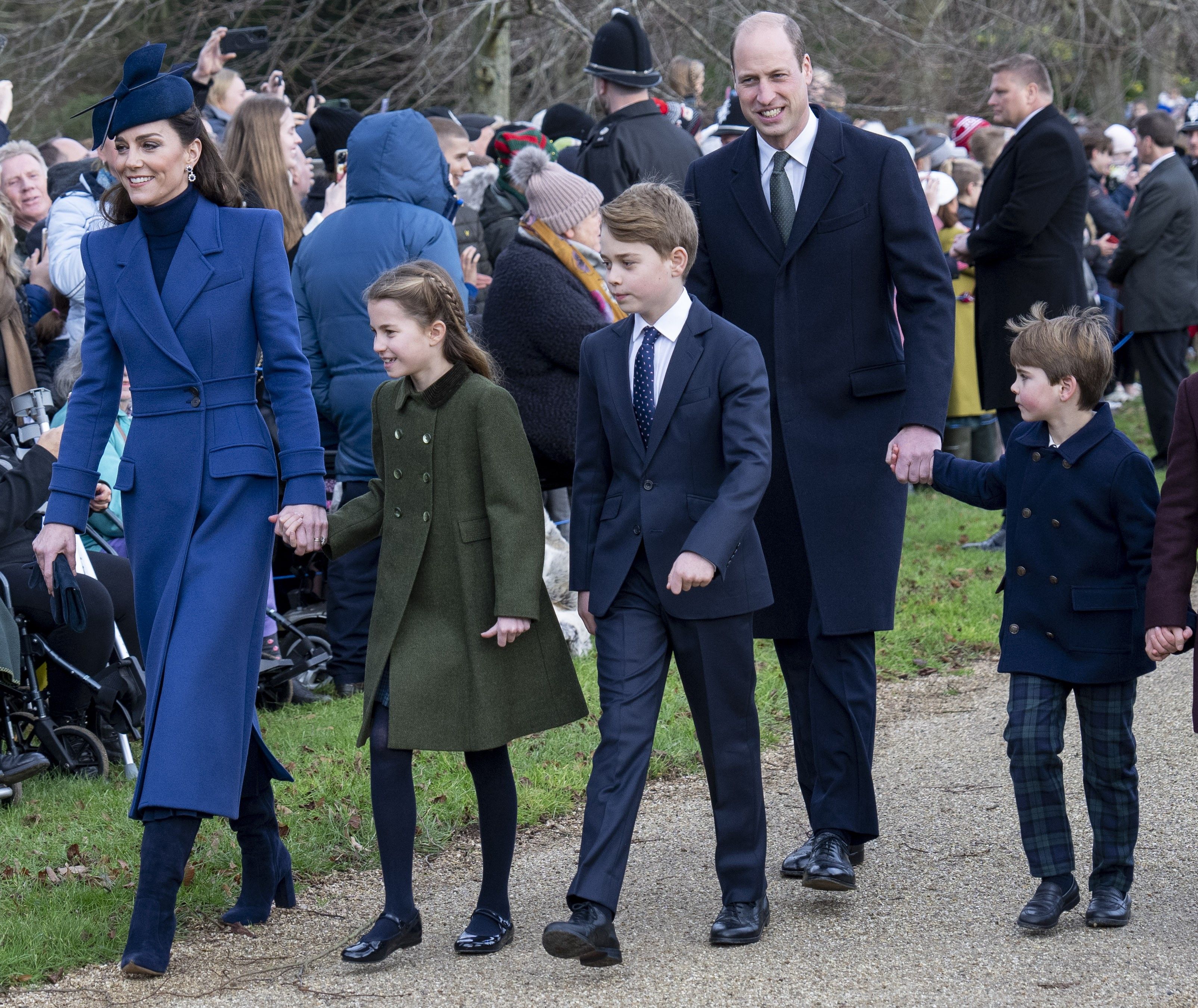 Kate, William, Charlotte, George and Louis