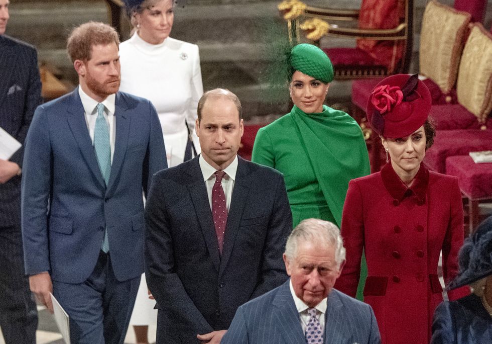 Kate, William, Harry, Meghan