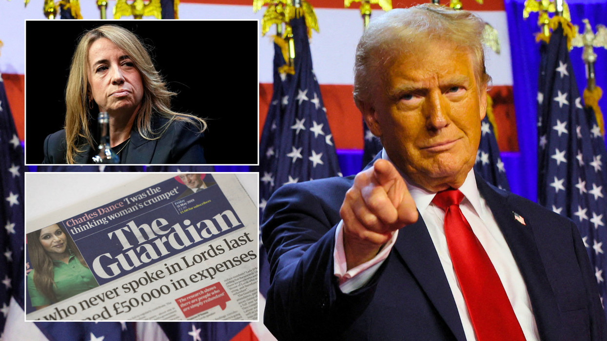 Katharine Viner/Guardian front page/Trump