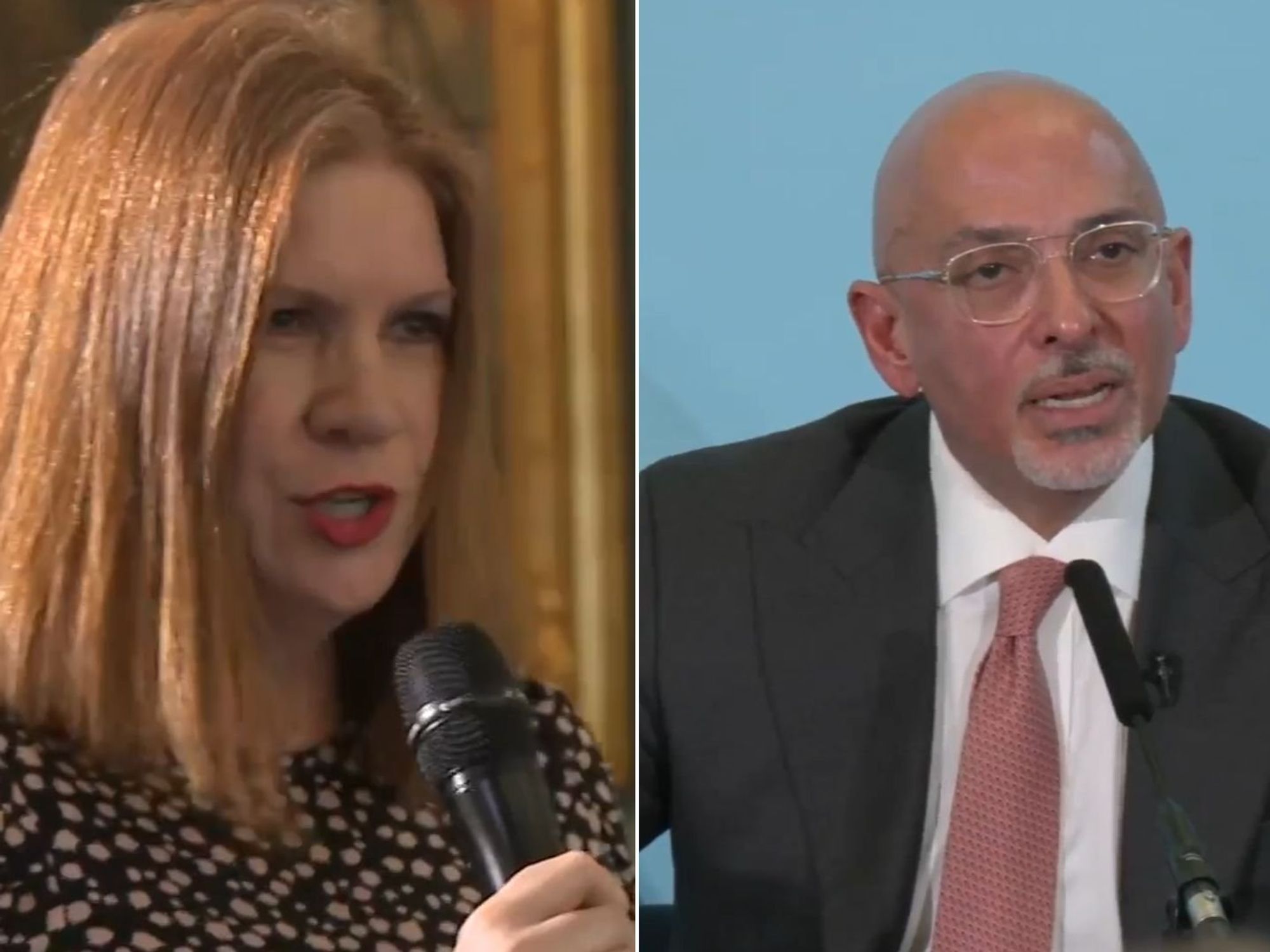 Katherine Forster Nadhim Zahawi