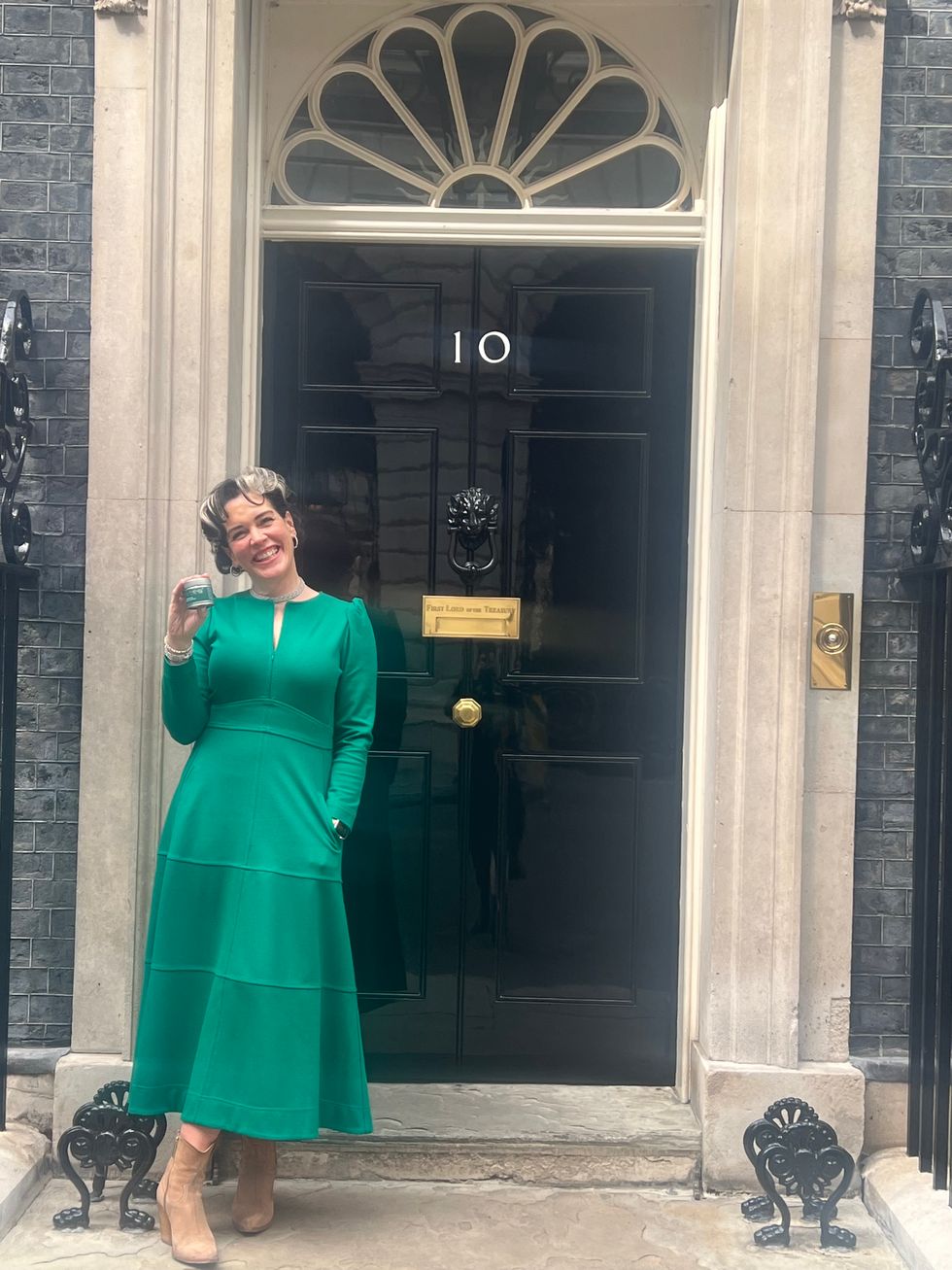 Katherine Swift at Downing street