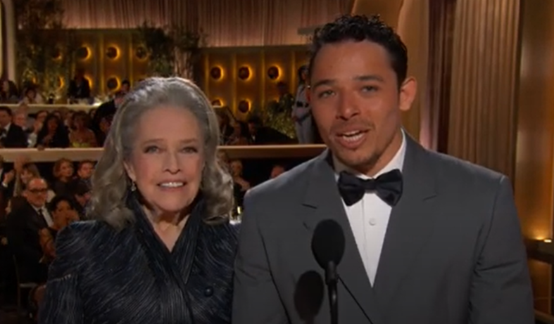 Kathy Bates and Anthony Ramos