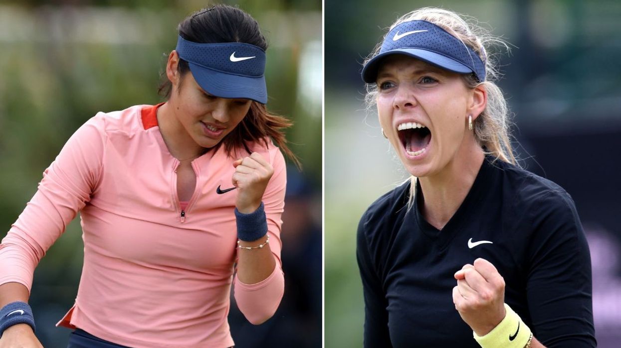 Katie Boulter and Emma Raducanu will be carrying British hopes