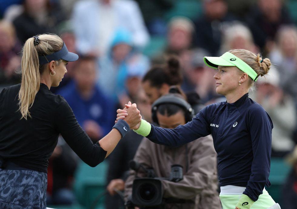 British star Harriet Dart brands umpire 'embarrassing' in heated row ...