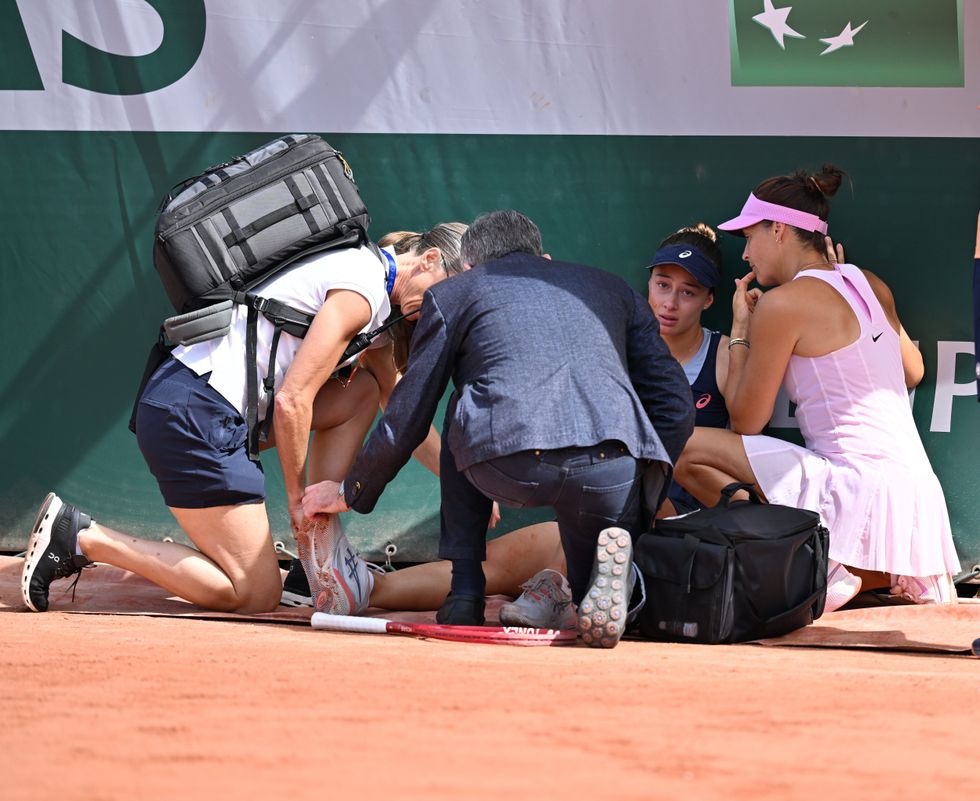 Katie Boulter has criticised French Open organisers after another player was forced to retire from a match following a fall involving advertising equipment positioned around the court