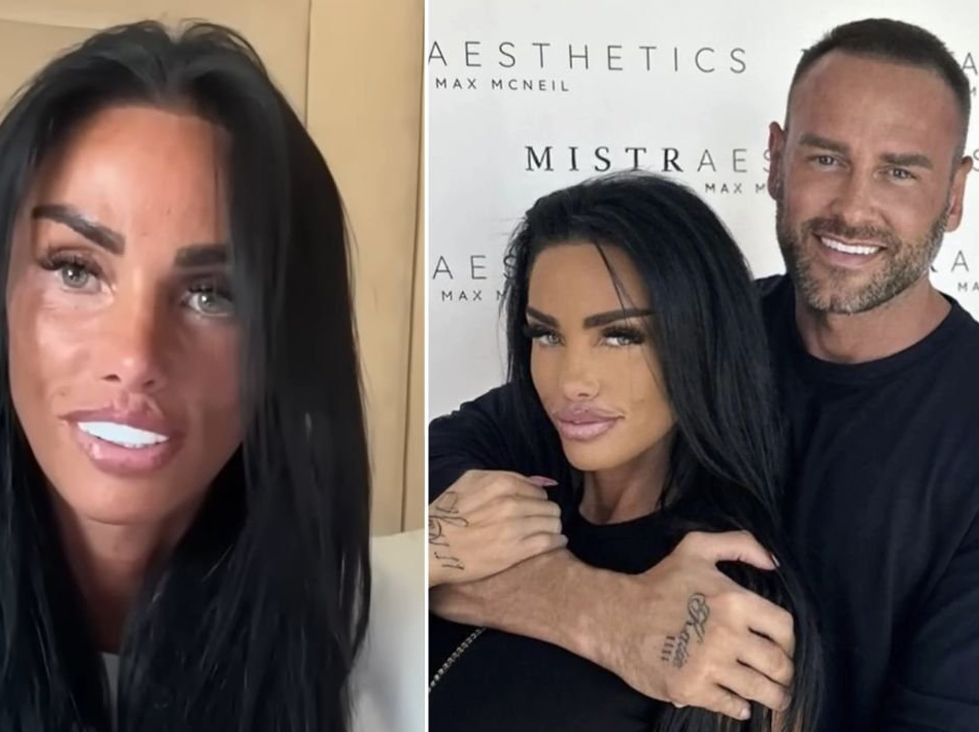 Katie Price and Lee Andrews