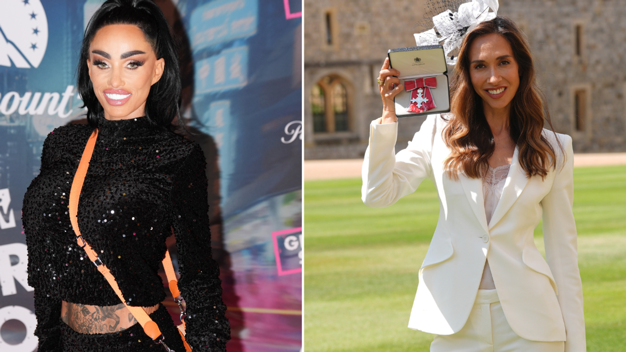 Katie Price and Myleene Klass