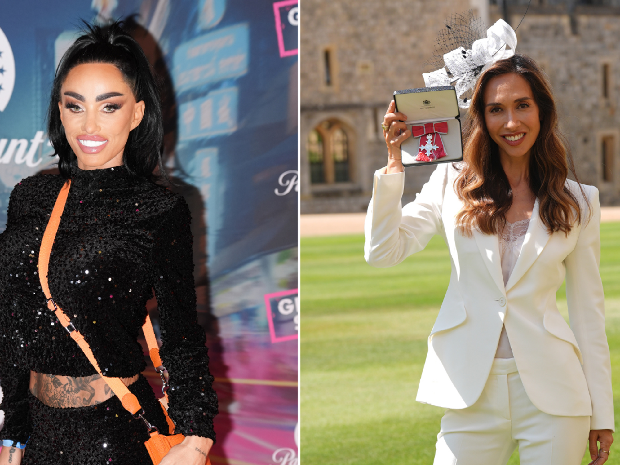 Katie Price and Myleene Klass