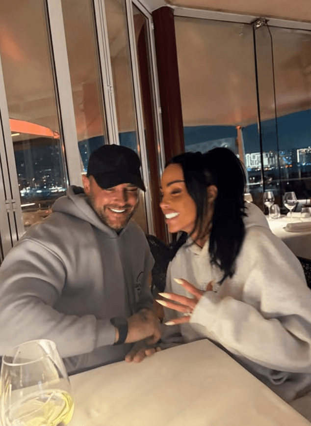 Katie Price and Weslee Andrews