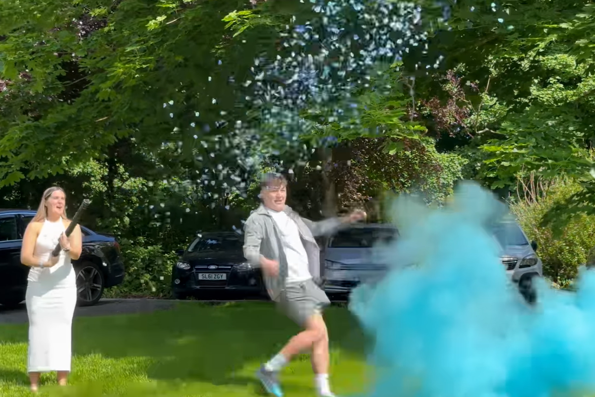 Katie Radford and Connor Carter