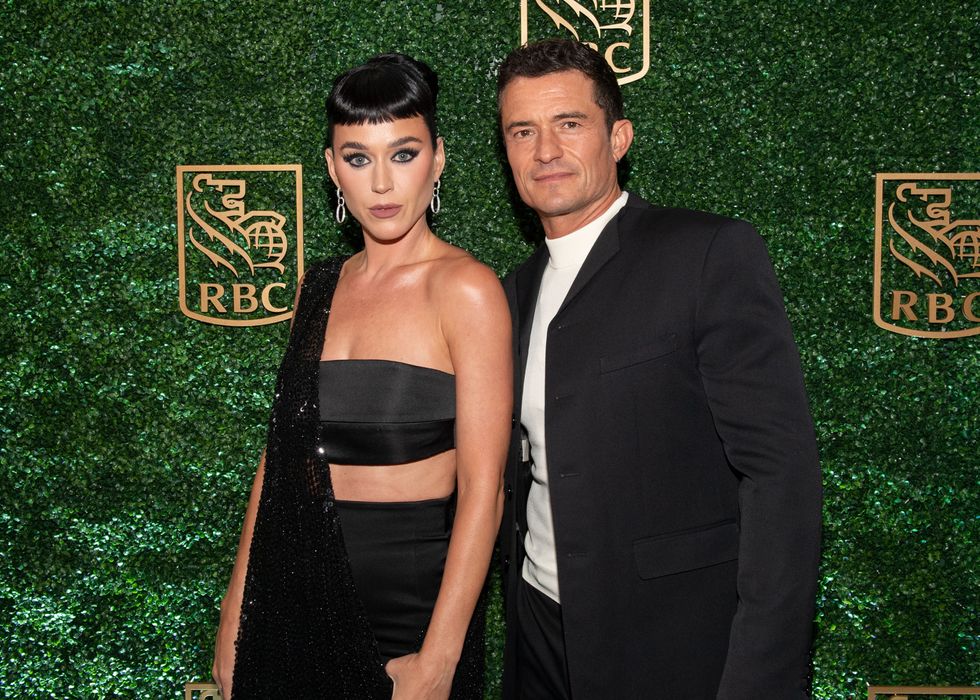 Katy Perry and Orlando Bloom