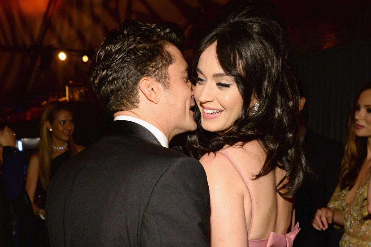 Katy Perry and Orlando Bloom