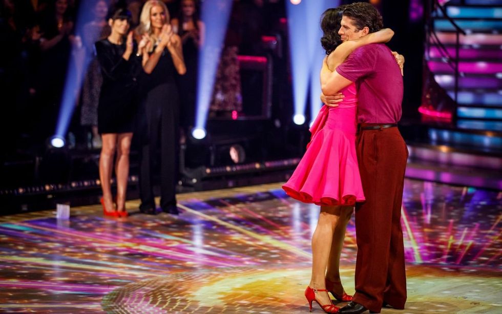 Katya Jones and Lewis Cope