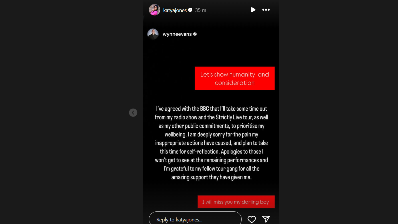 Katya Jones Instagram