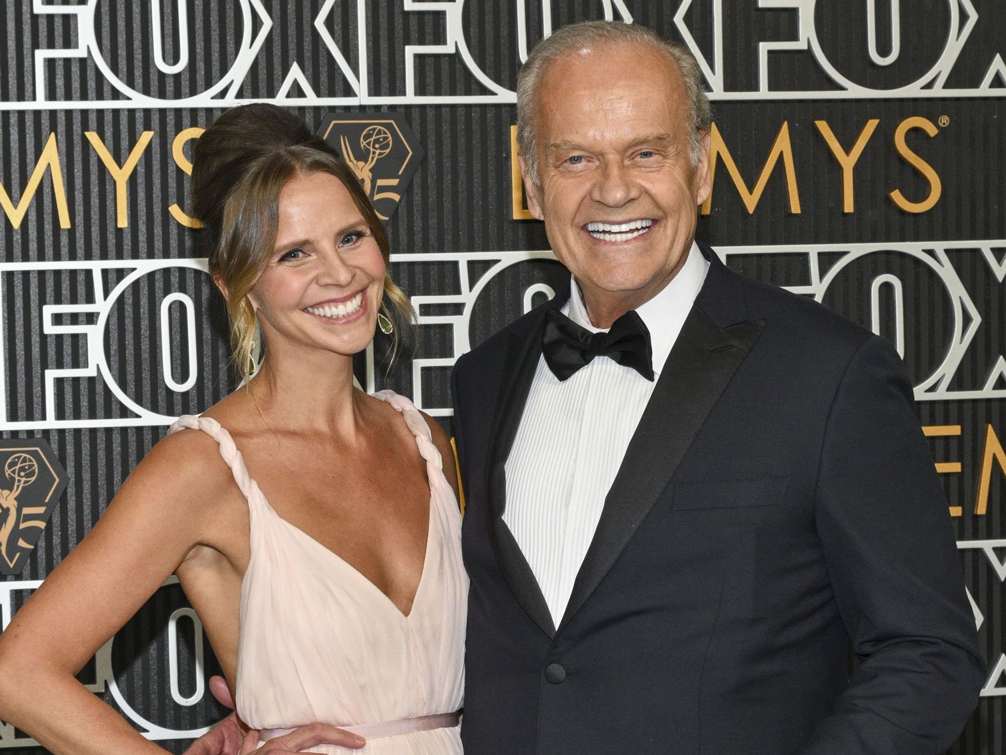 Kayte Walsh and Kelsey Grammer