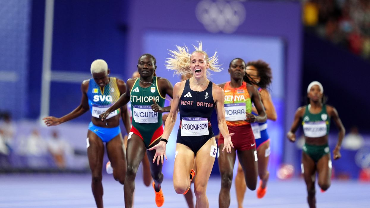 Olympics GOLD: Keely Hodgkinson storms to victory in 800m final as she brings home Team GB's first Athletics medal in Paris