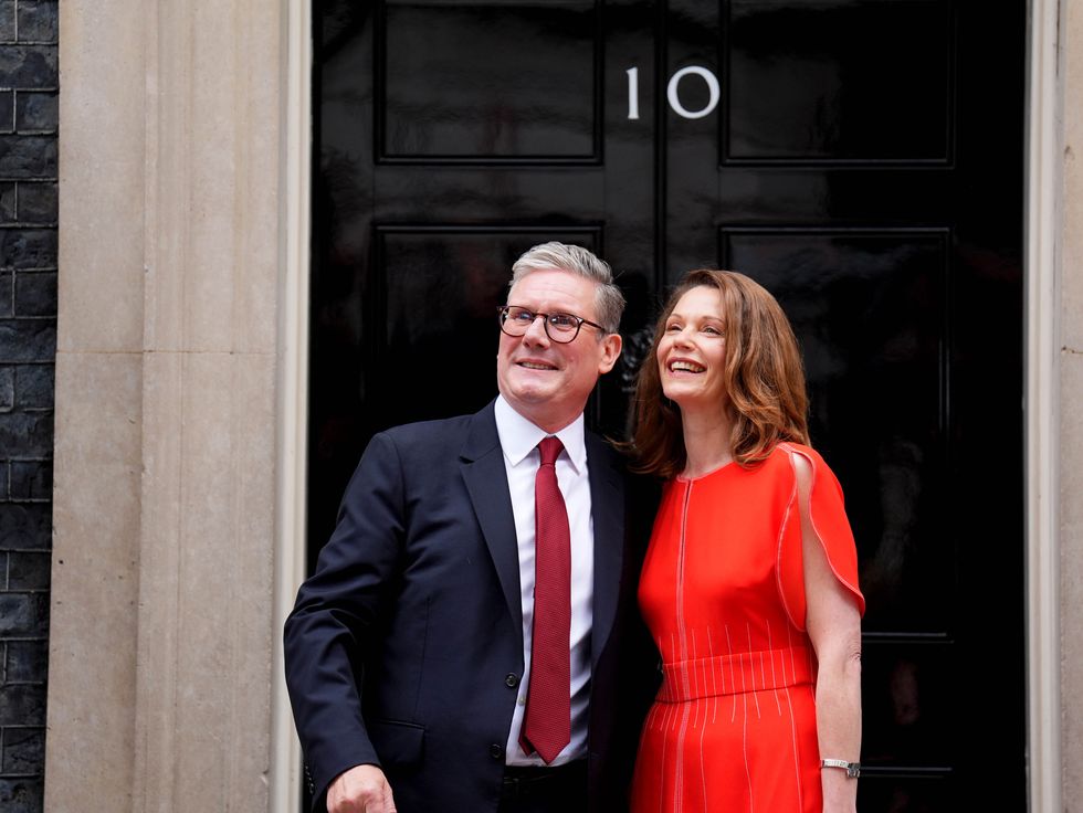 Keir and Victoria Starmer at No10