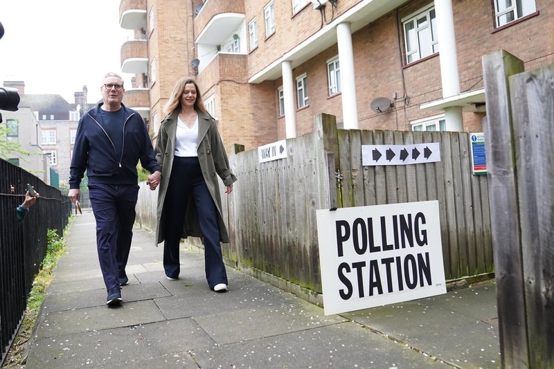 Keir and Victoria Starmer