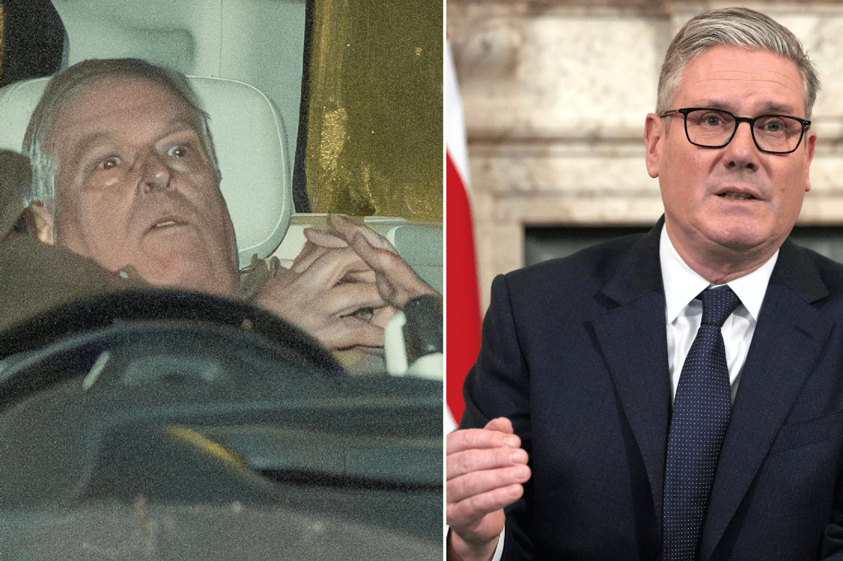 Keir Starmer and Andrew Mountbatten-Windsor