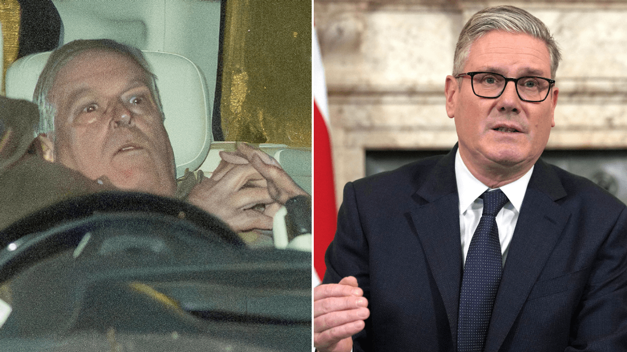 Keir Starmer and Andrew Mountbatten-Windsor