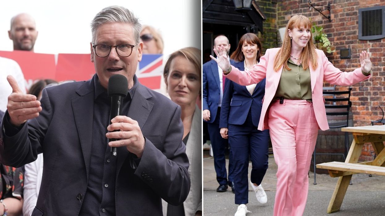 Keir Starmer and Angela Rayner